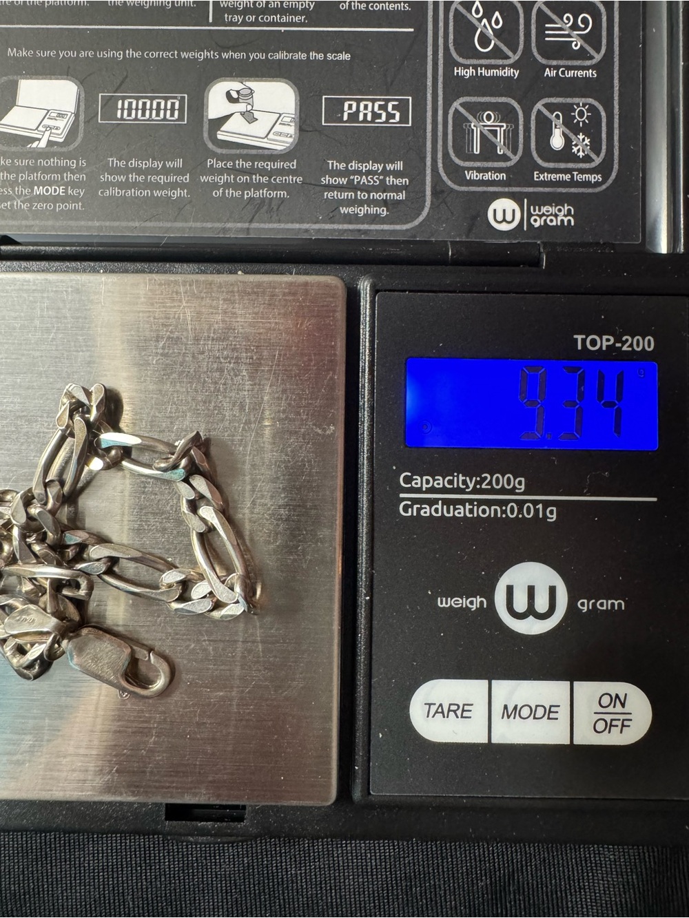 Men’s Sterling Silver Figaro Chain Bracelet 7.75” – 925 Italy 5mm Classic - Picture 4 of 7